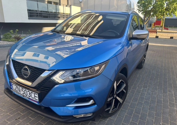 Nissan Qashqai cena 72500 przebieg: 36000, rok produkcji 2019 z Łabiszyn małe 79